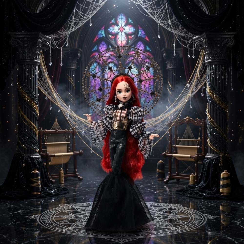 🐝●Monster High Witch Weaver Harris Reed Doll